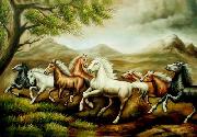 unknow artist Horses 052 Spain oil painting artist